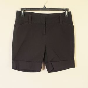 Inc International Concepts Black Dress Shorts Size 8 Petite